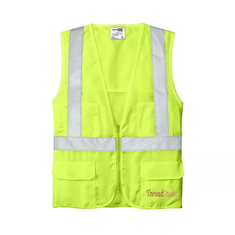 CornerStoneANSI 107 Class 2 Mesh Back Safety Vest