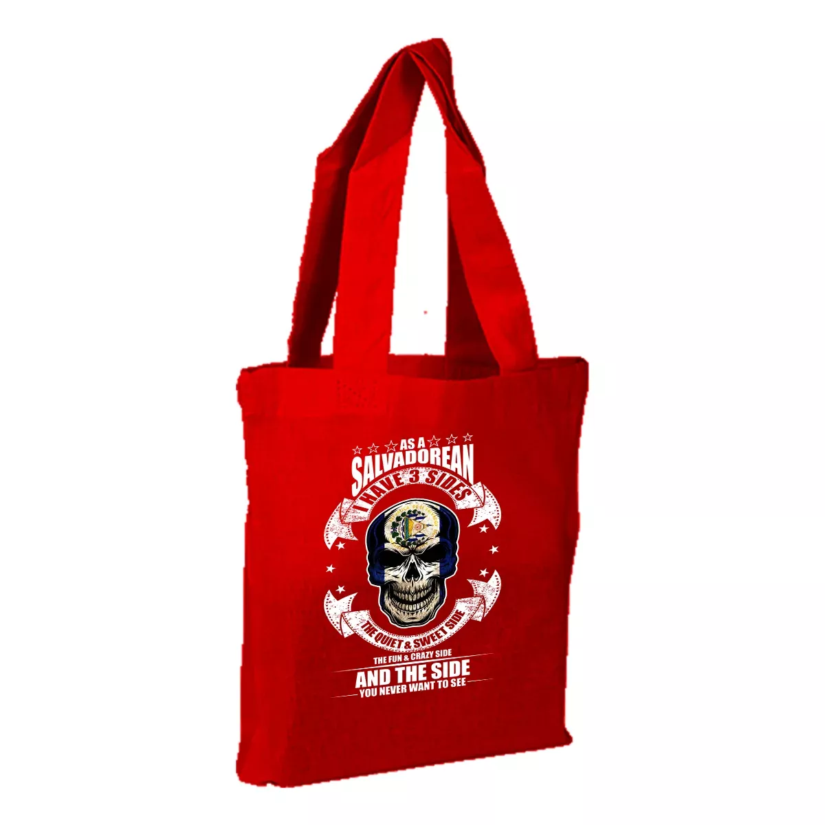 Cotton Sheeting Small Tote, Full Color