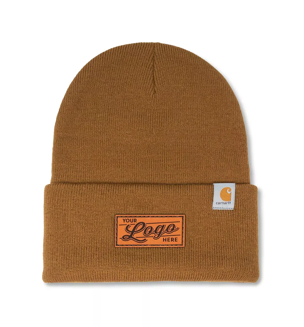 CT104597-LP Carhartt Watch Cap 2.0 Leather Patch Beanie