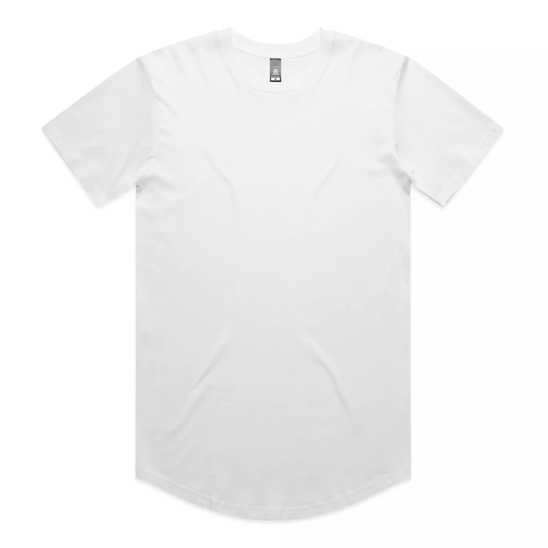 Curved Hem Staple Tee