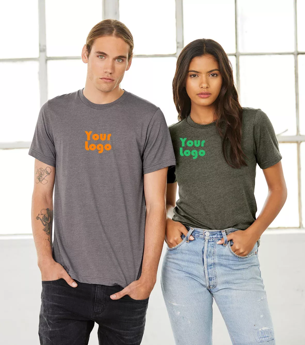 Custom Embroidered Bella Canvas Unisex Jersey Short Sleeve Tee T-Shirt