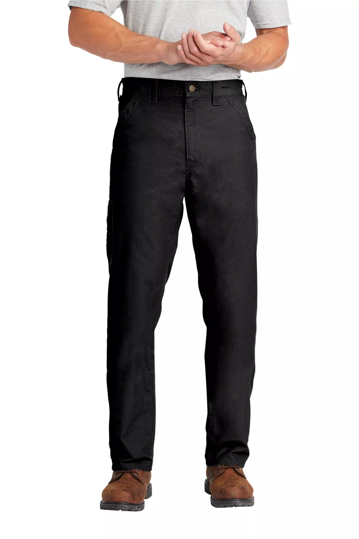 Custom Embroidered - Carhartt © Canvas Work Dungaree. CTB151