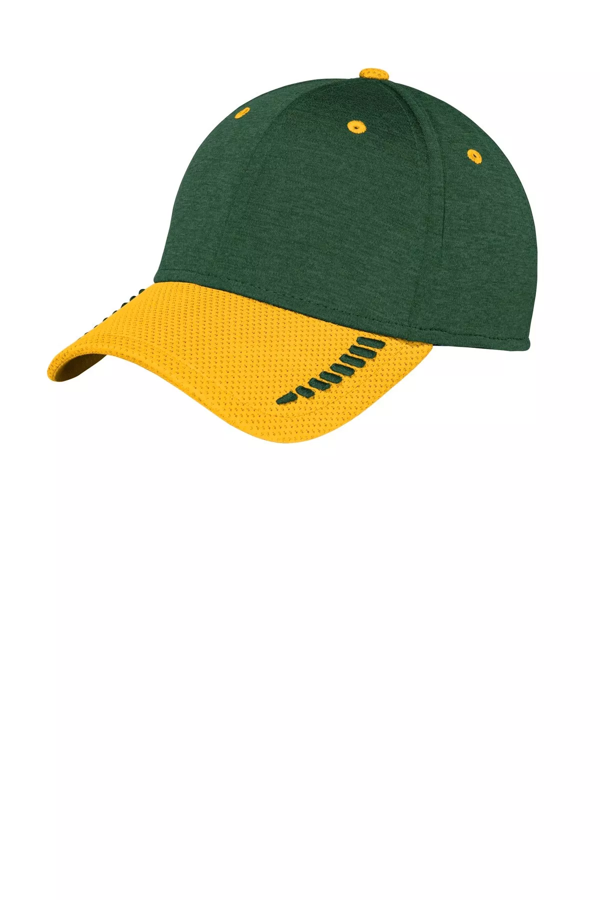Custom Embroidered - New EraShadow Stretch Heather Colorblock Cap. NE704