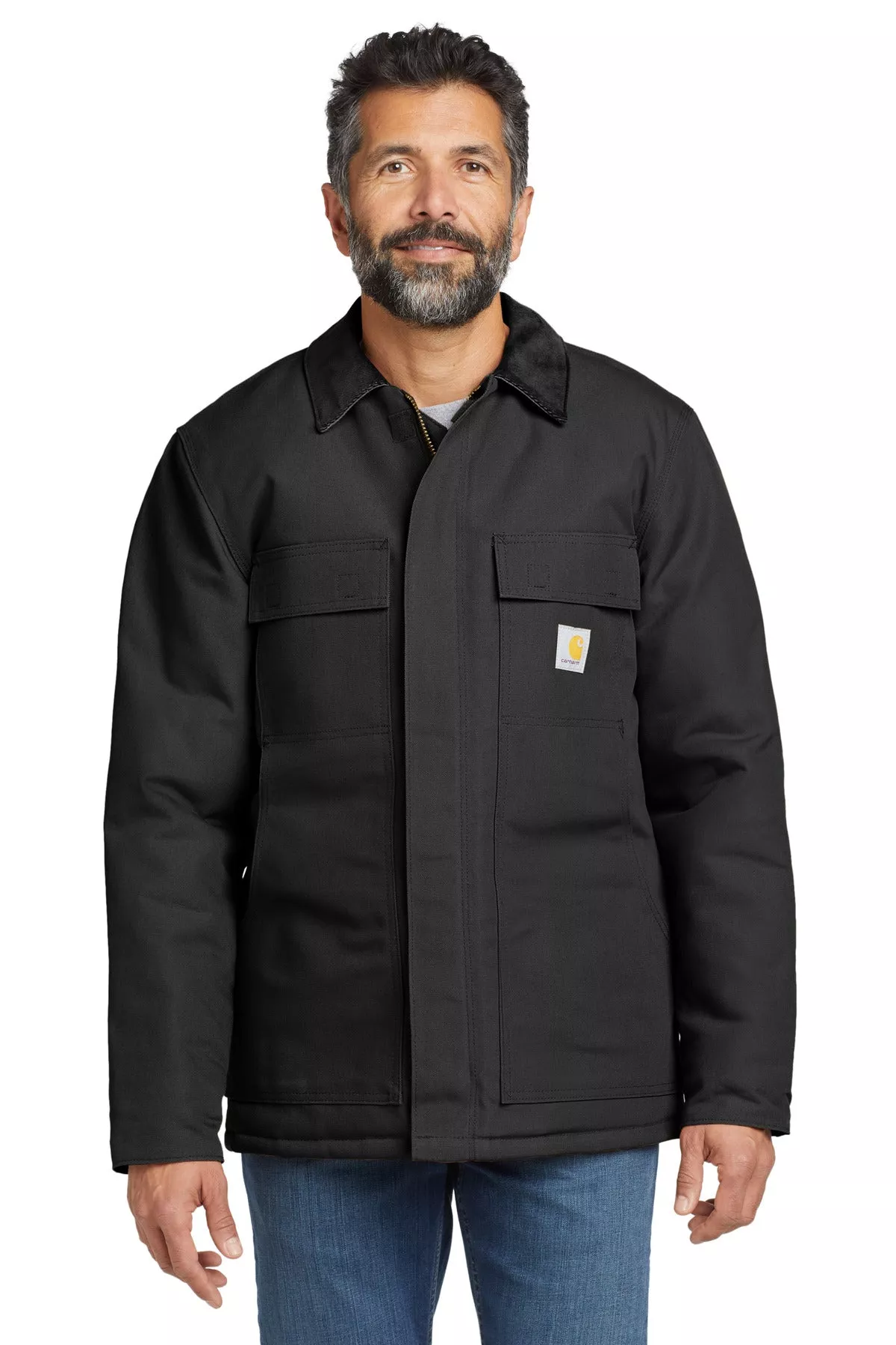 Custom Embroidered or DTF Printed - CarharttDuck Traditional Coat. CT106674