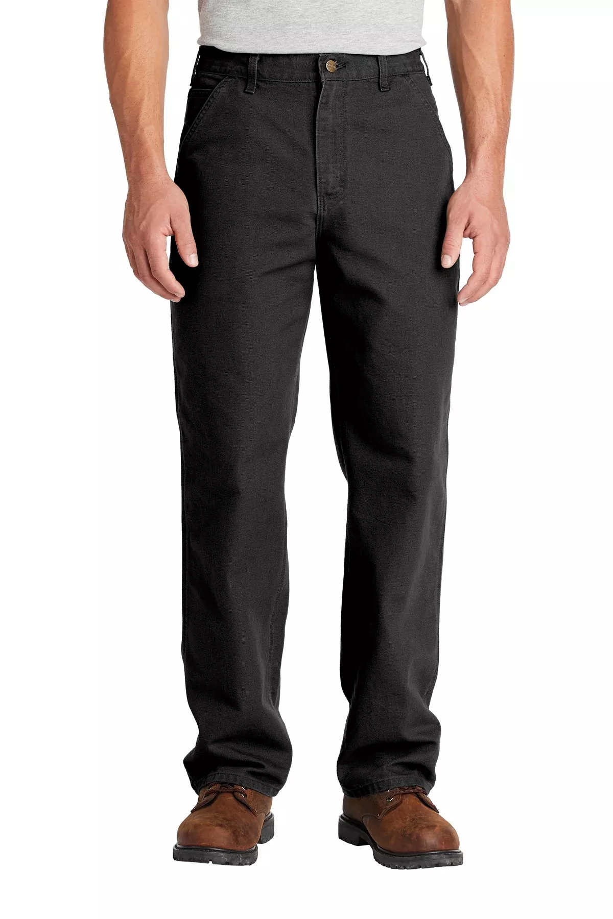 Custom Embroidered or DTF Printed - CarharttWashed-Duck Work Dungaree. CTB11
