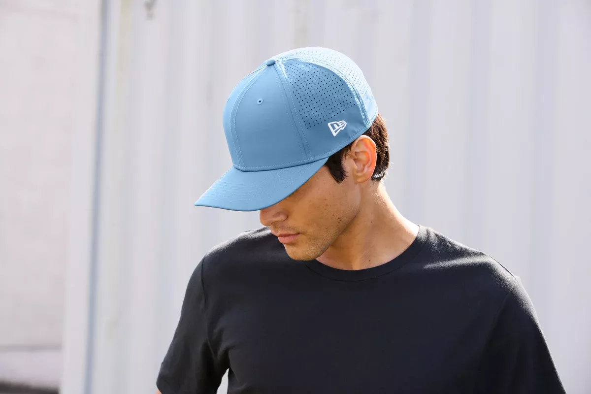Custom Embroidered or DTF Printed - New Era 9SEVENTY Perforated Snapback Cap NE501