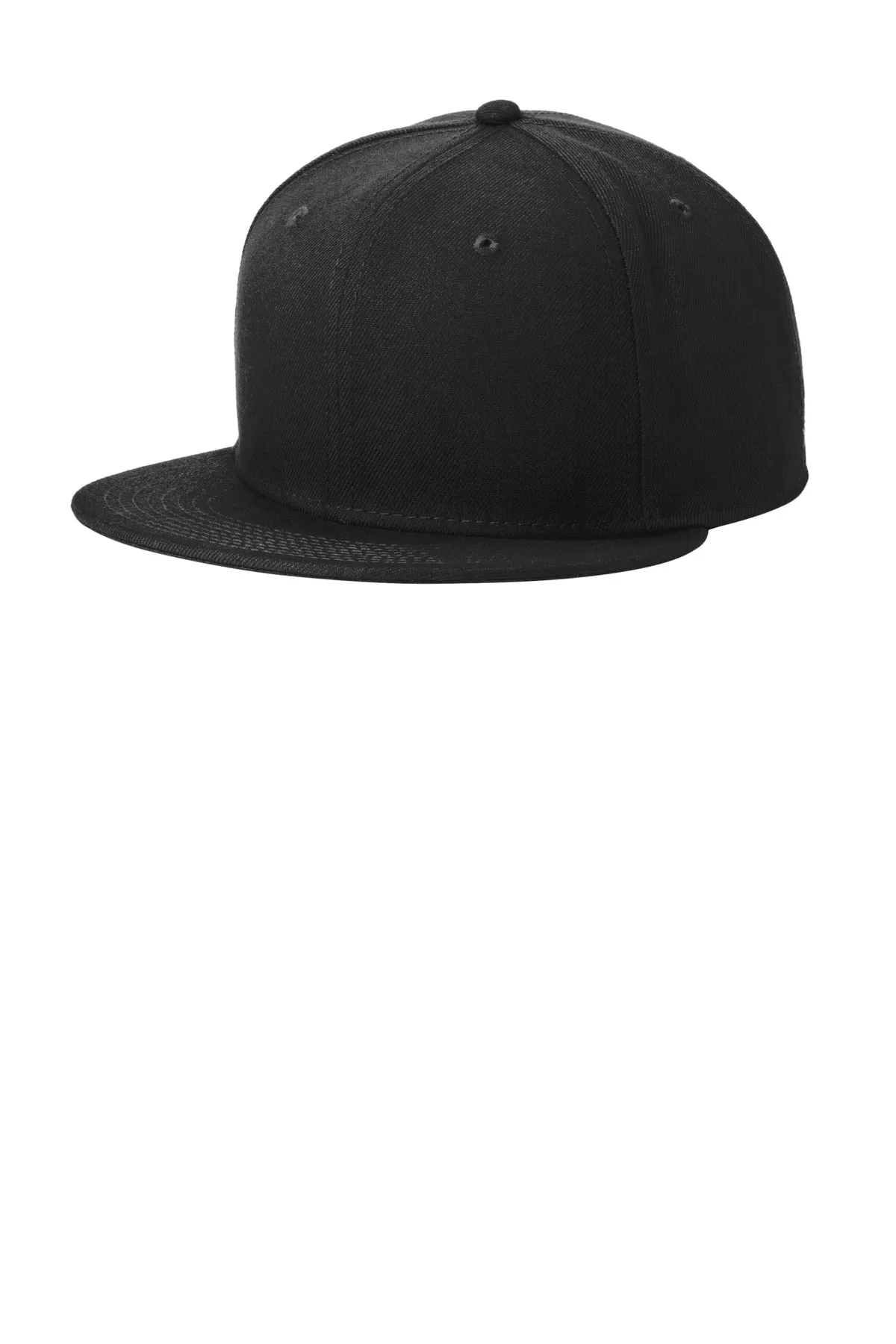 Custom Embroidered or DTF Printed - New Era Standard Fit Flat Bill Snapback Cap NE4020