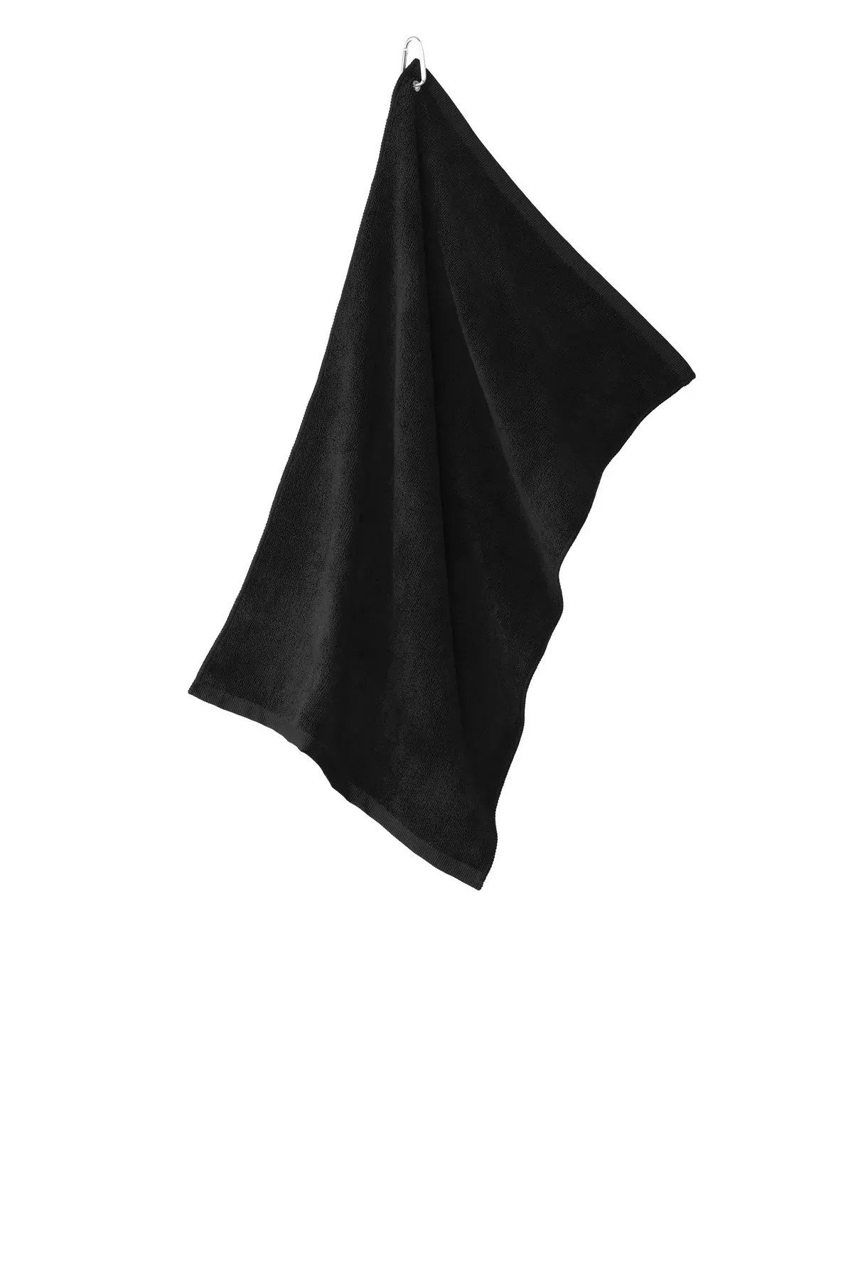 Custom Embroidered - Port Authority Grommeted Microfiber Golf Towel. TW530