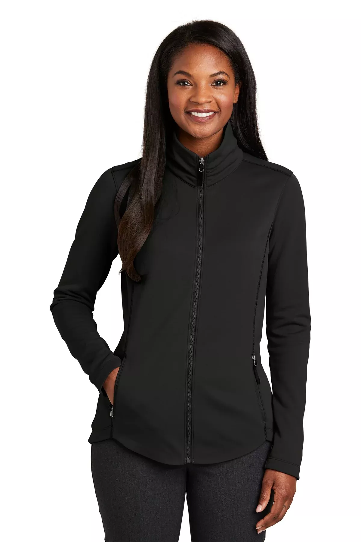 Custom Embroidered - Port AuthorityWomen's Collective Smooth Fleece Jacket. L904
