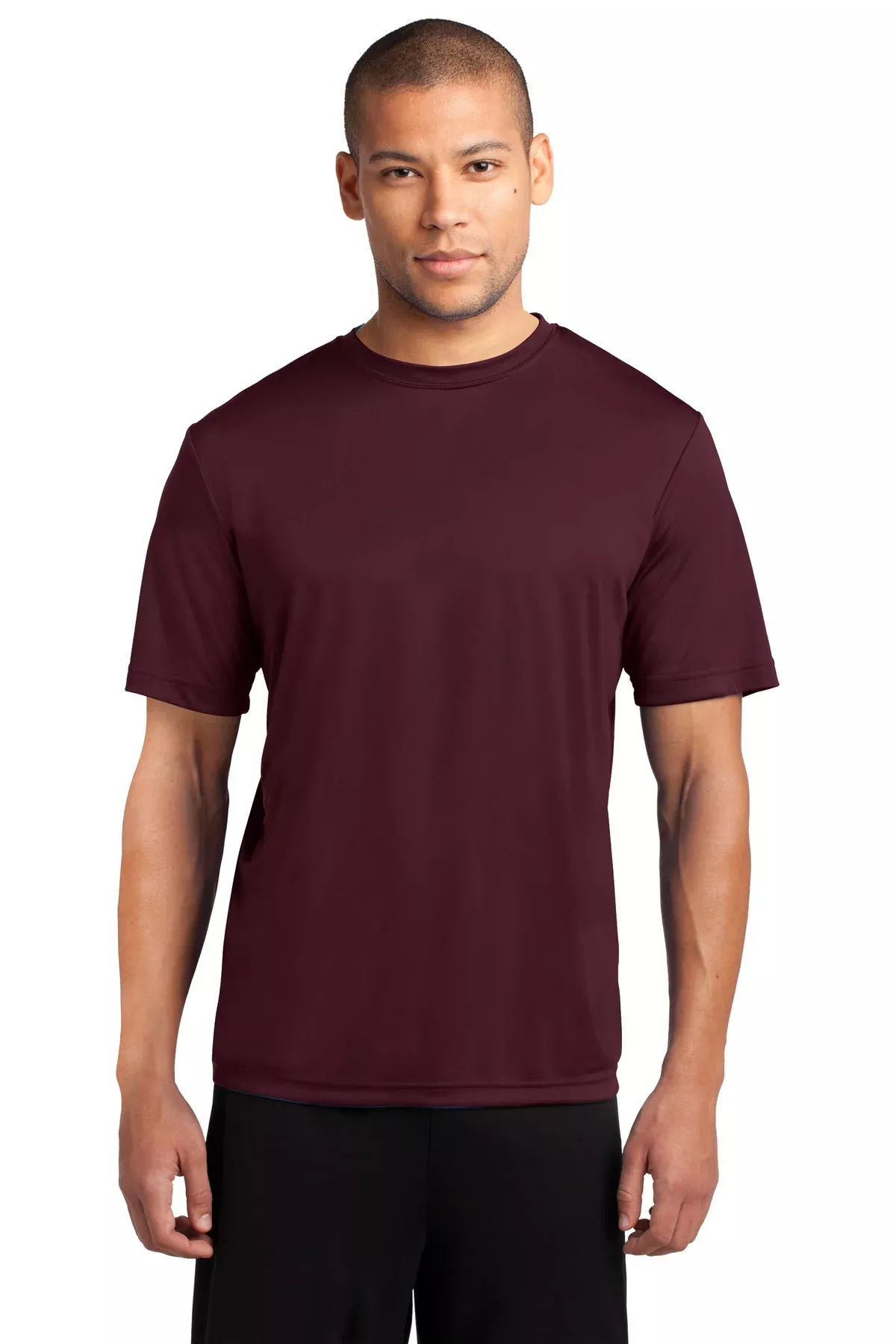 Custom Embroidered - Port & Company Performance Tee. PC380