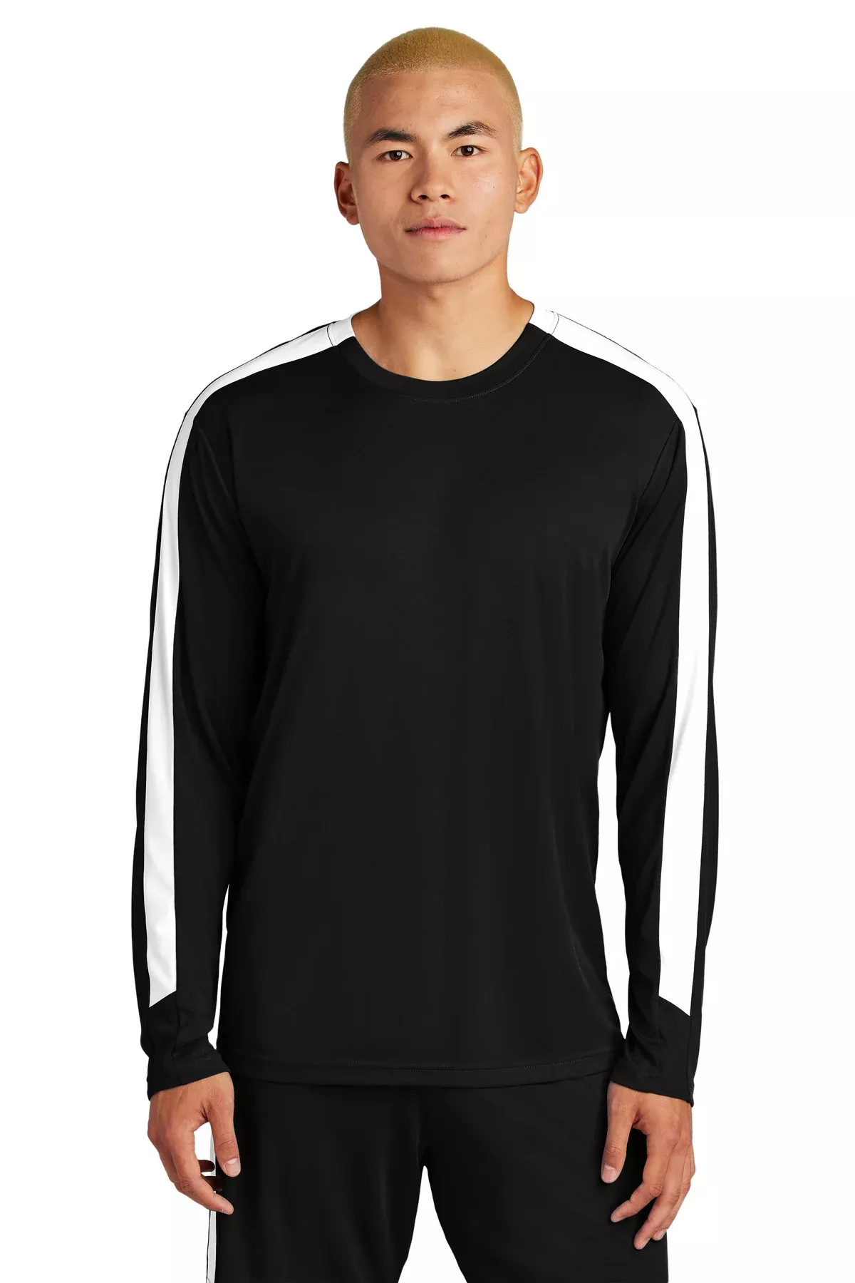Custom Embroidered - Sport-Tek Competitor™ United Long Sleeve Crew ST100LS