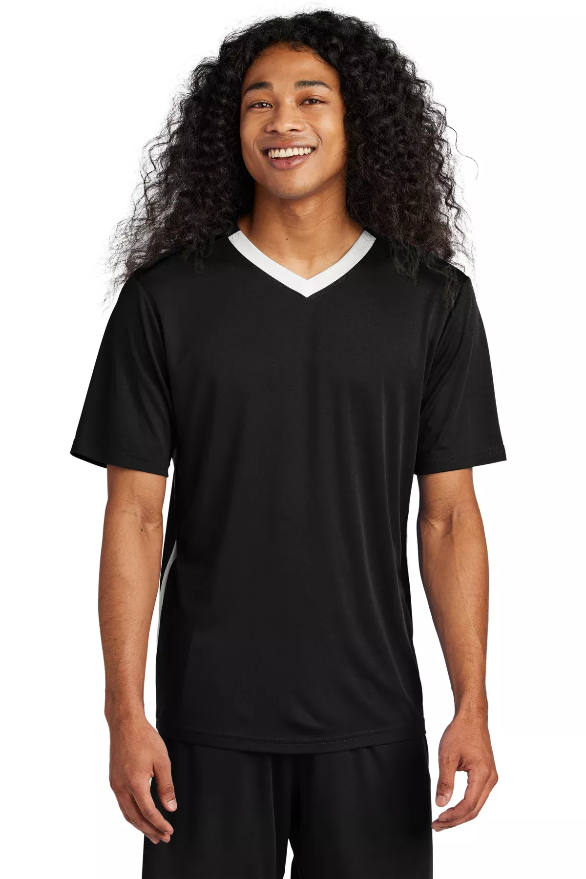 Custom Embroidered - Sport-Tek Competitor™ United V-Neck ST101