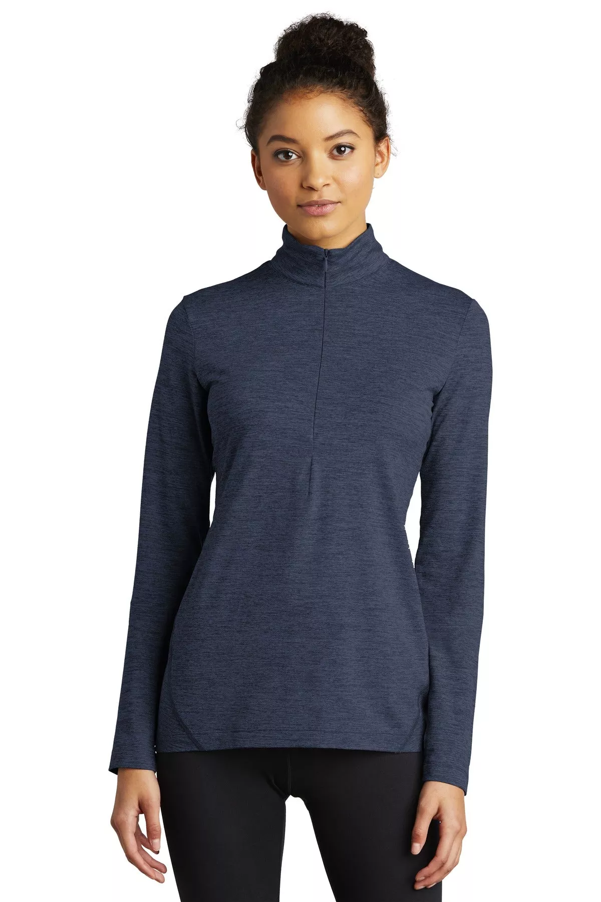 Custom Embroidered - Sport-Tek Ladies Exchange 1.5 Long Sleeve 1/2-Zip LST711