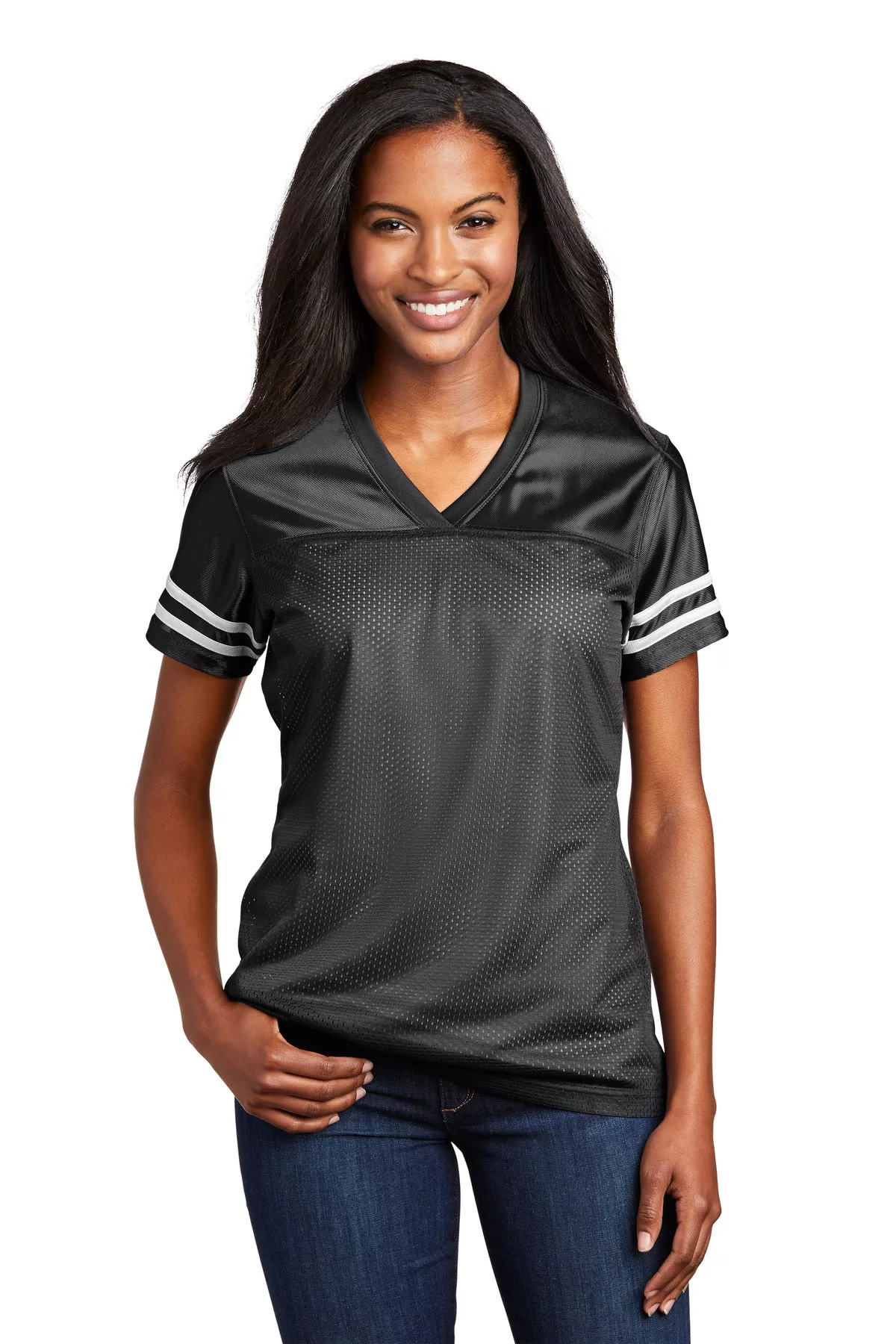 Custom Embroidered - Sport-Tek Ladies PosiCharge Replica Jersey. LST307