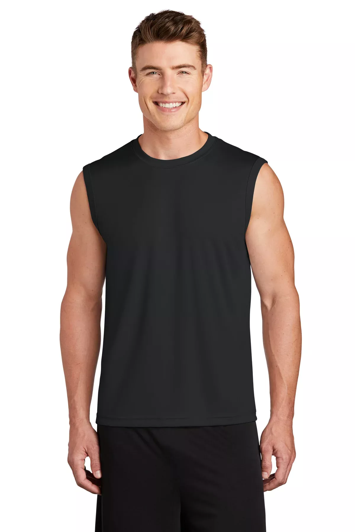 Custom Embroidered - Sport-Tek Sleeveless PosiCharge Competitor™ Tee. ST352