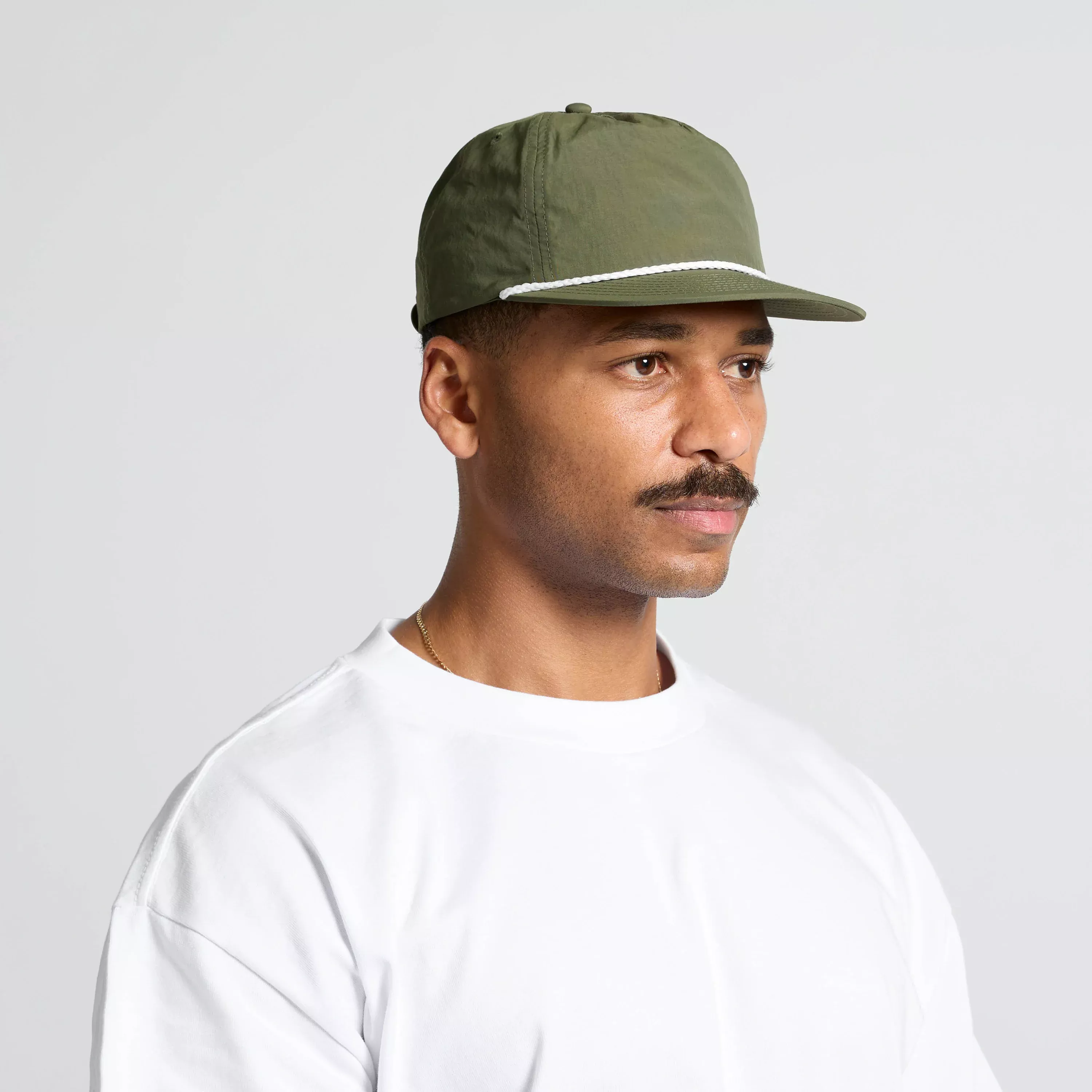 Custom Embroidered - SURF ROPE CAP - 1123