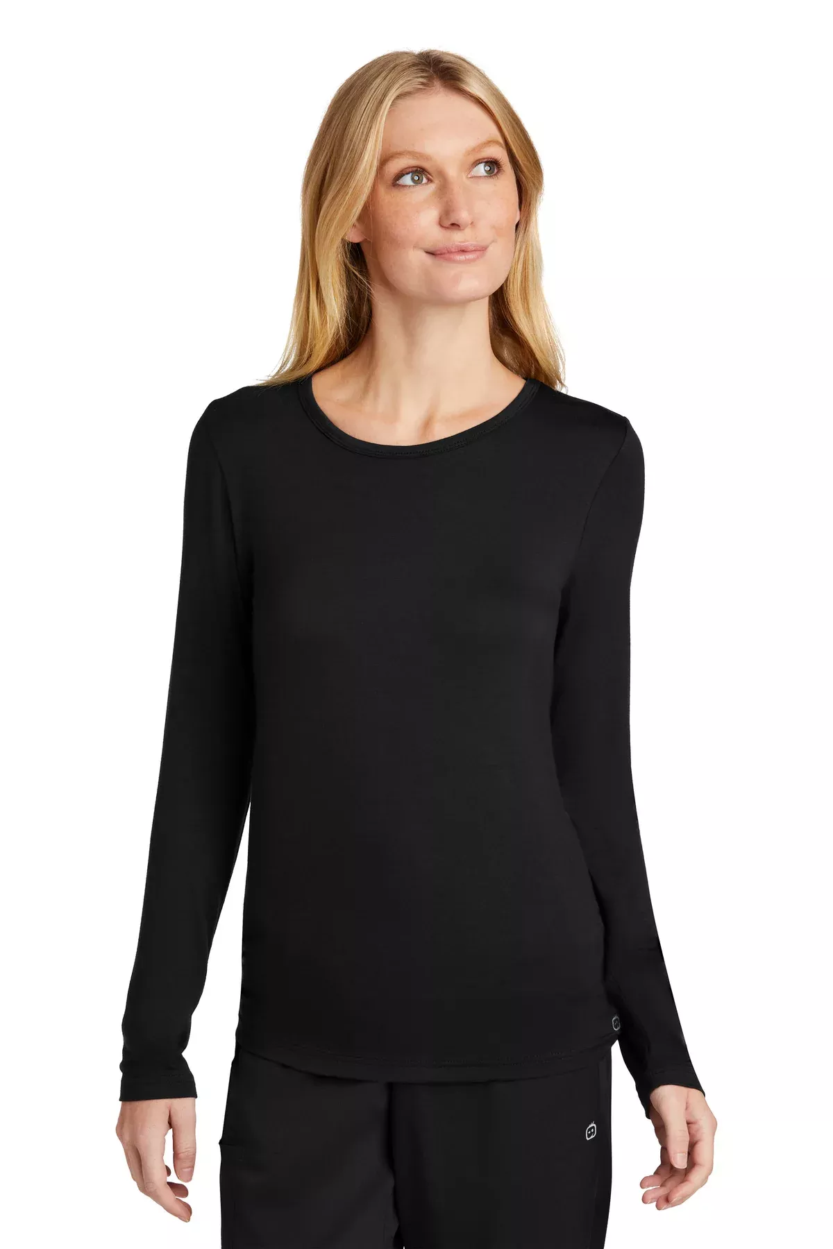 Custom Embroidered - Wink Women's Long Sleeve Layer Tee WW4029