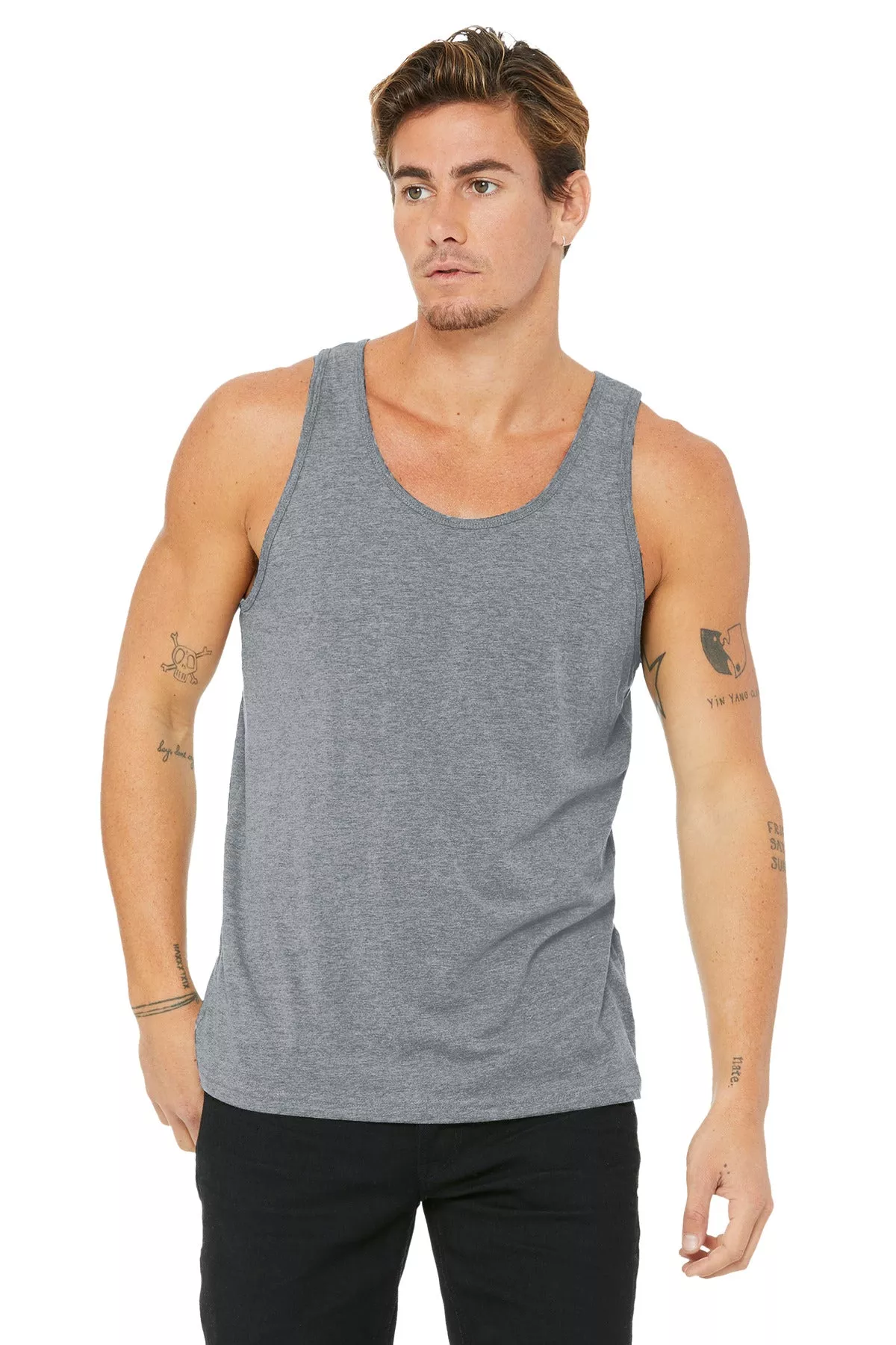 Custom Embroidery or DTF Print - BELLA+CANVASUnisex Jersey Tank. BC3480