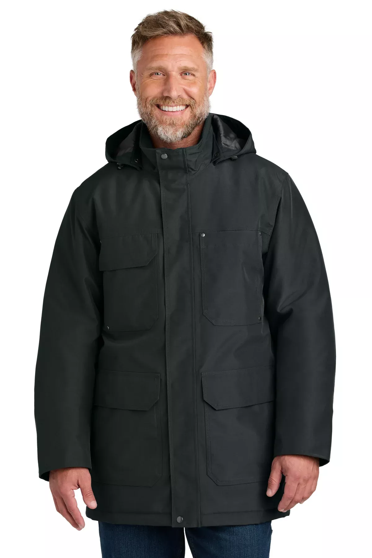 Custom Embroidery or DTF Print - CornerStone Elements Insulated Parka CSJ10