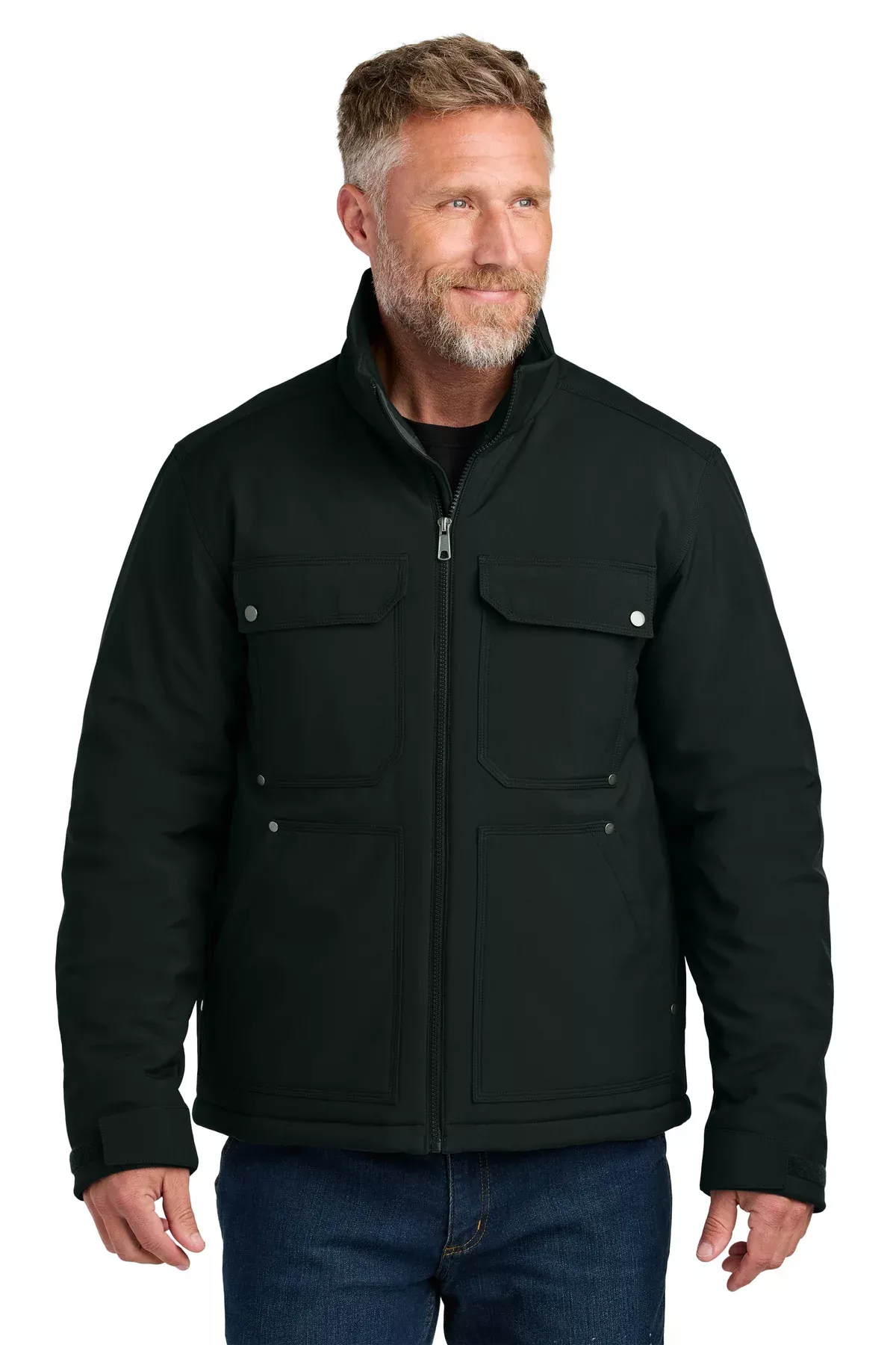 Custom Embroidery or DTF Print - CornerStone Insulated Workwear Soft Shell CSJ75