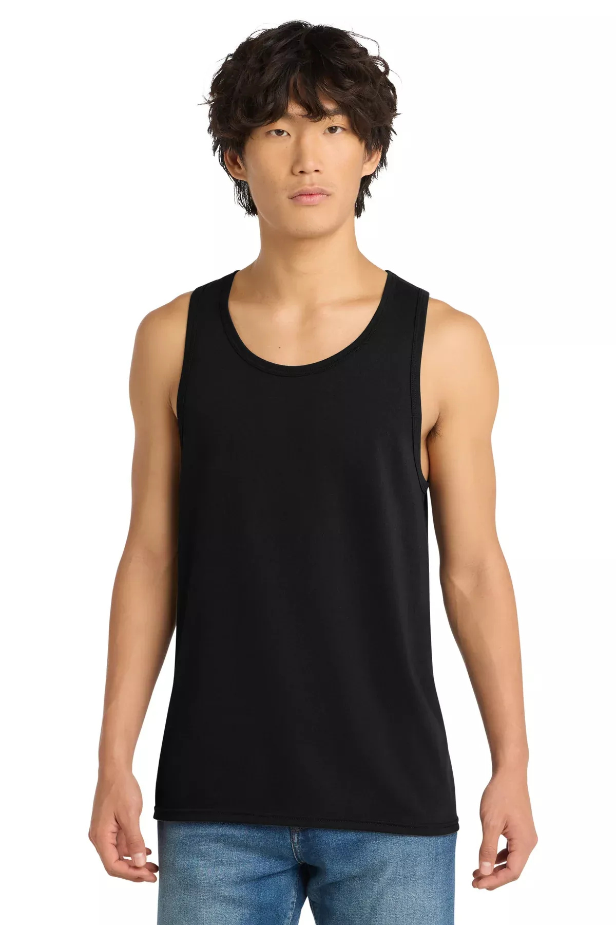 Custom Embroidery or DTF Print - District The Concert Tank. DT5300