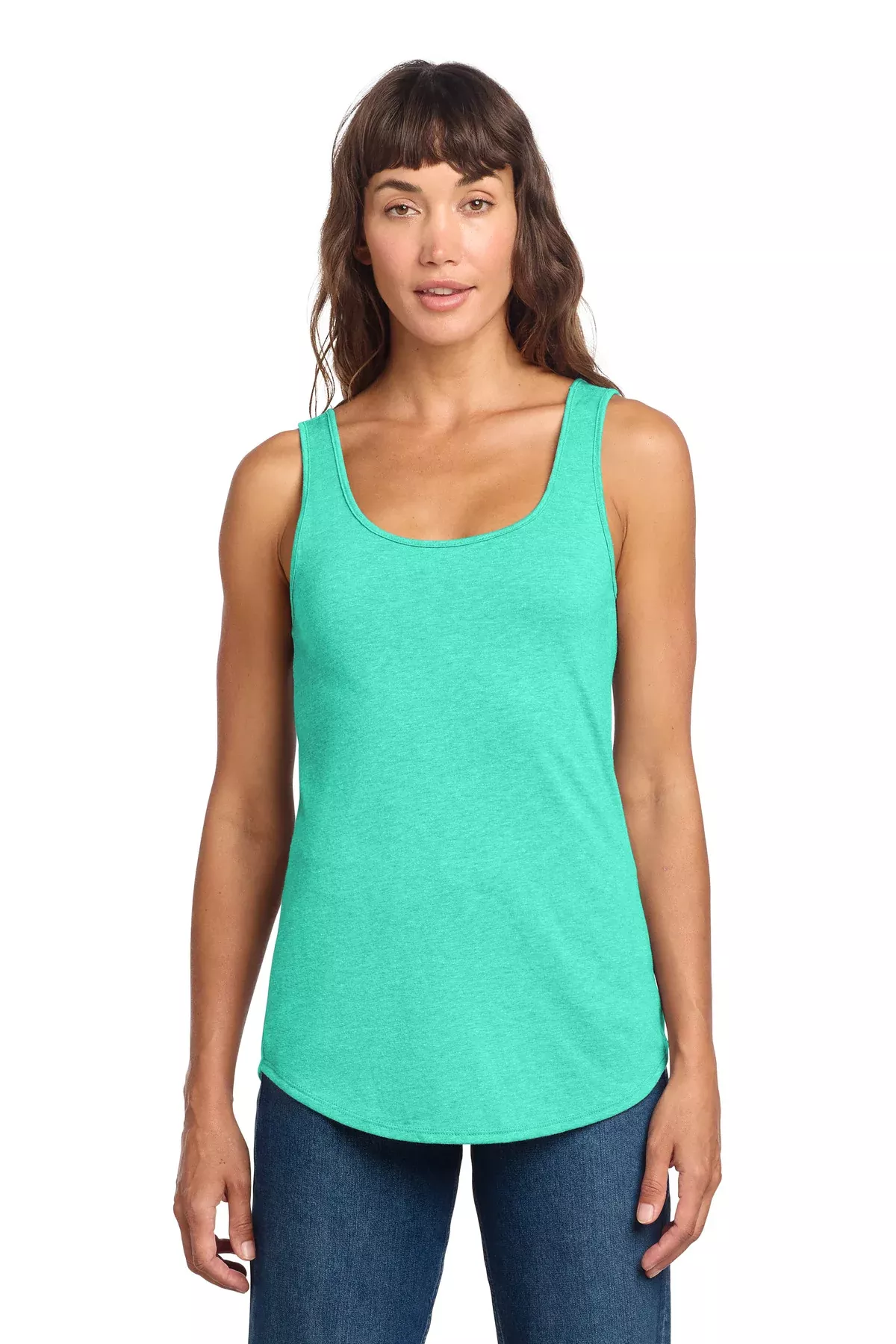 Custom Embroidery or DTF Print - District Women's Perfect Tri Relaxed Tank DT151