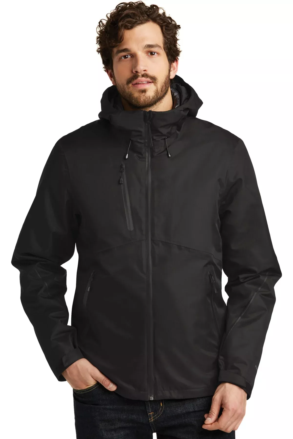 Custom Embroidery or DTF Print - Eddie Bauer WeatherEdge Plus 3-in-1 Jacket. EB556