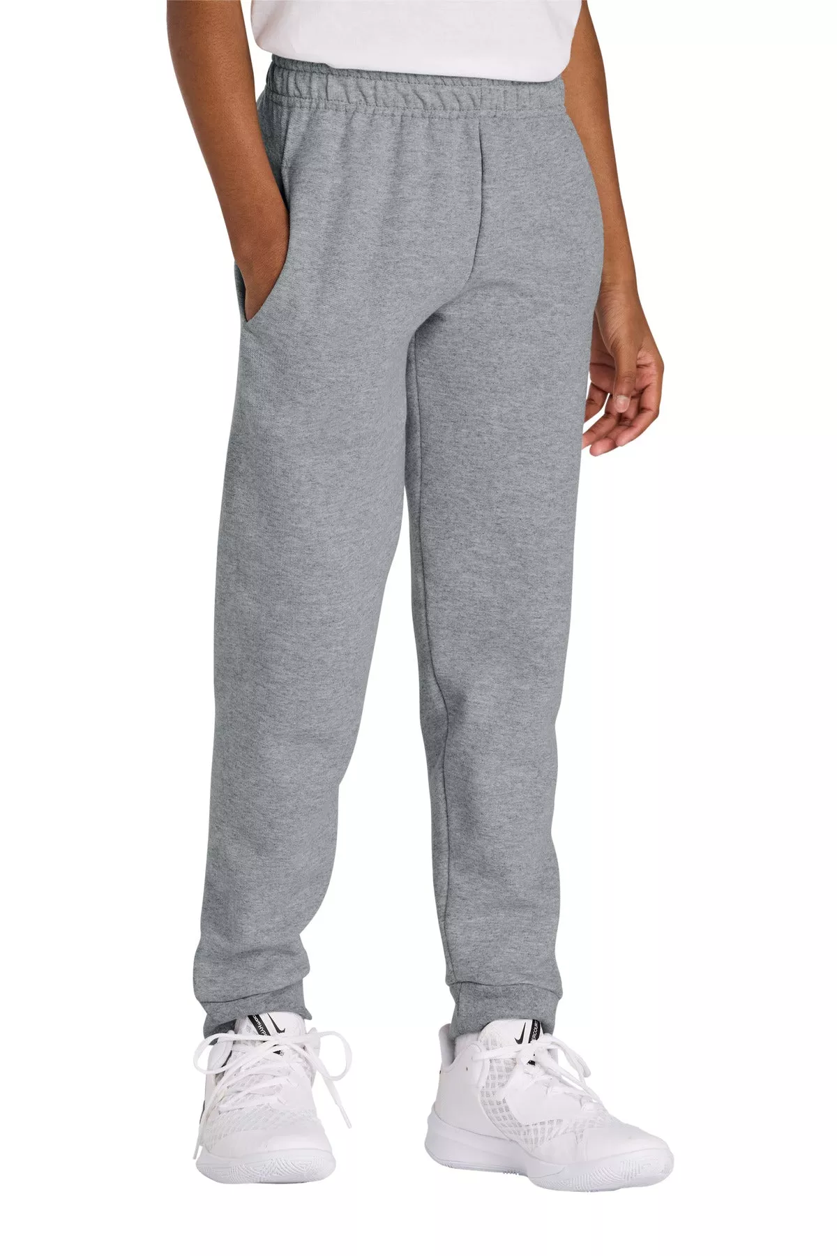Custom Embroidery or DTF Print - Jerzees Youth NuBlend Jogger Sweatpant 975B