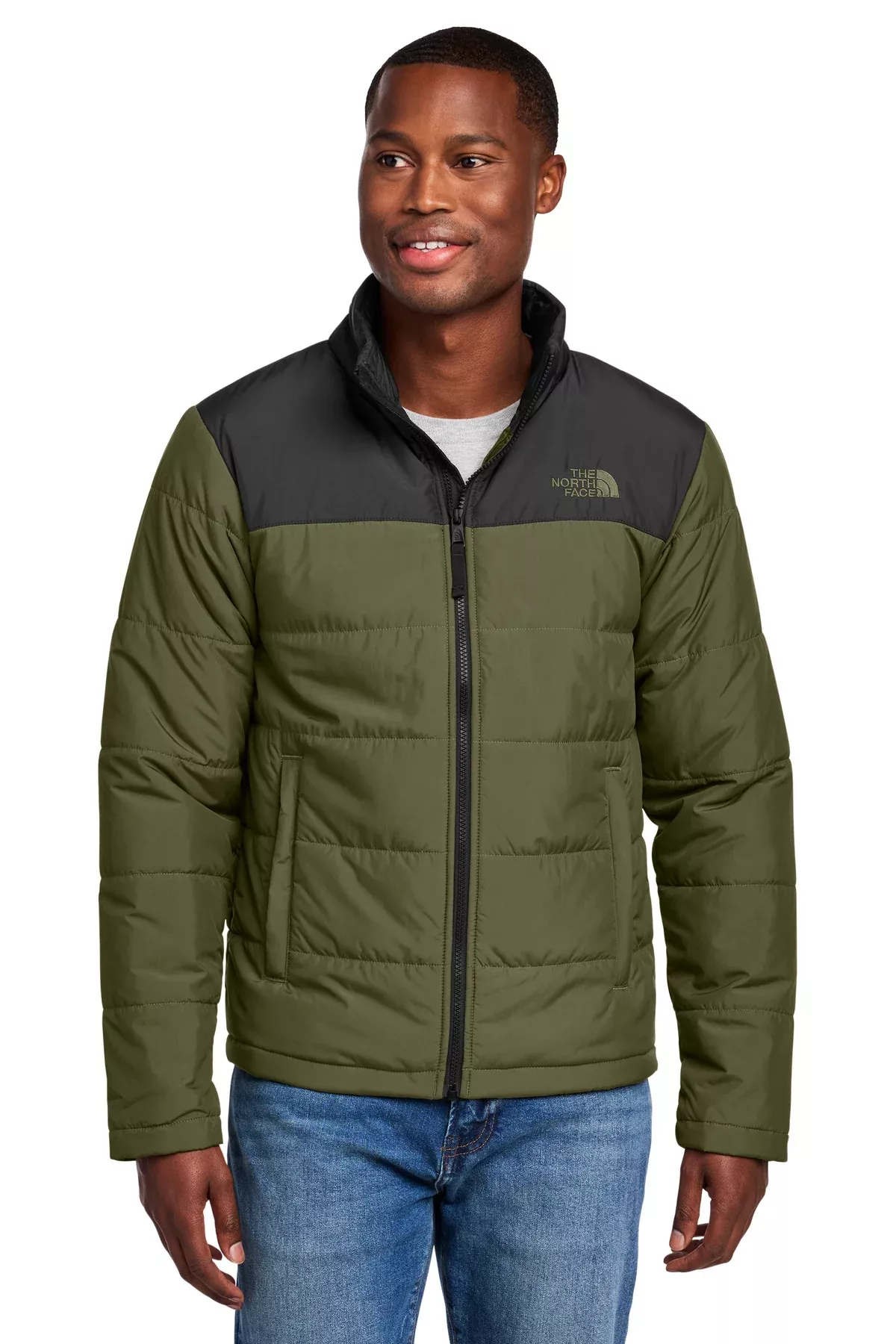 Custom Embroidery or DTF Print - The North Face Chest Logo Everyday Insulated Jacket NF0A7V6J
