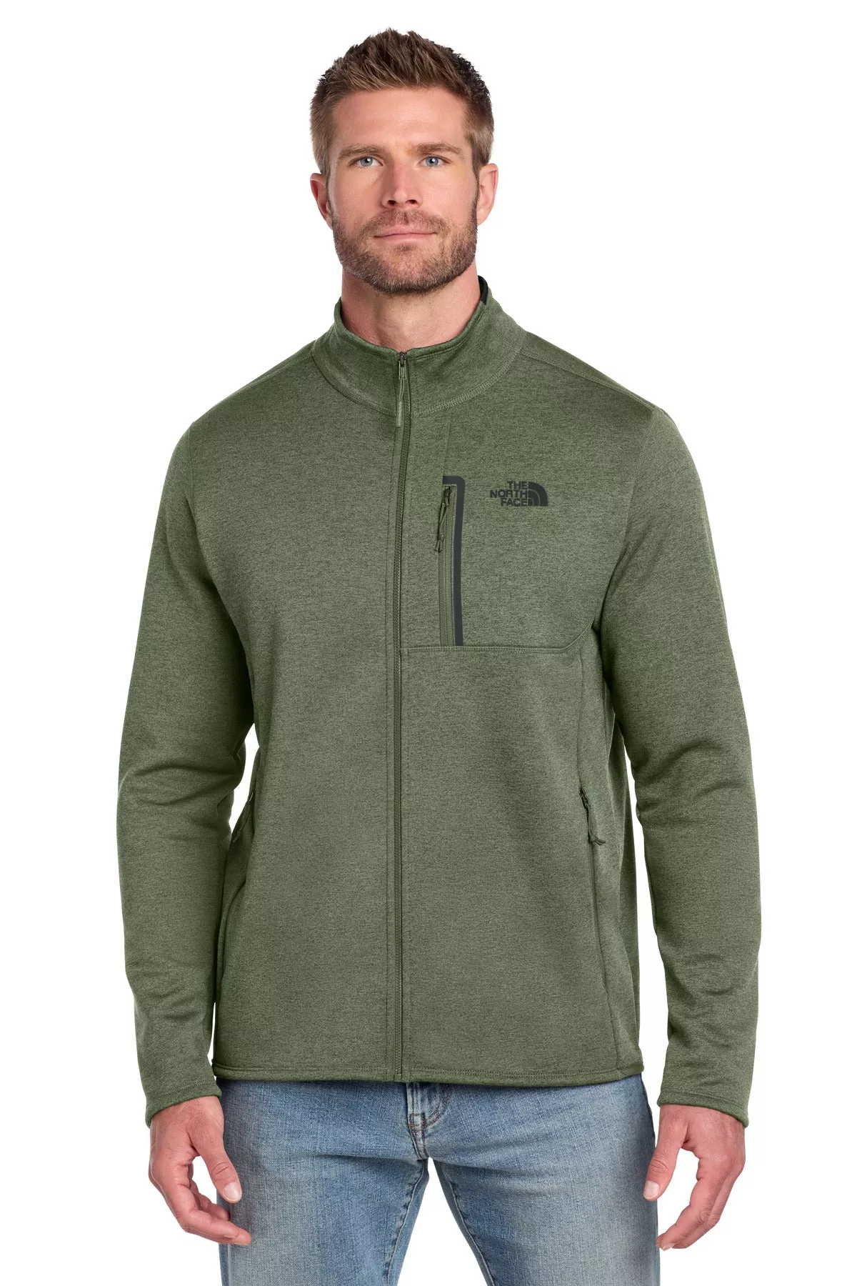 Custom Embroidery or DTF Print - The North Face Skyline Full-Zip Fleece Jacket NF0A7V64