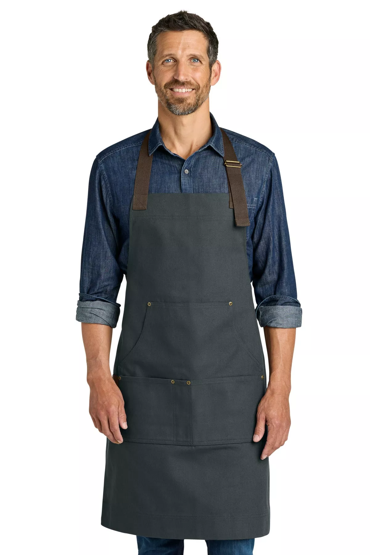 Custom Embroidery or DTF Print - Port Authority Signature Workwear Apron A903
