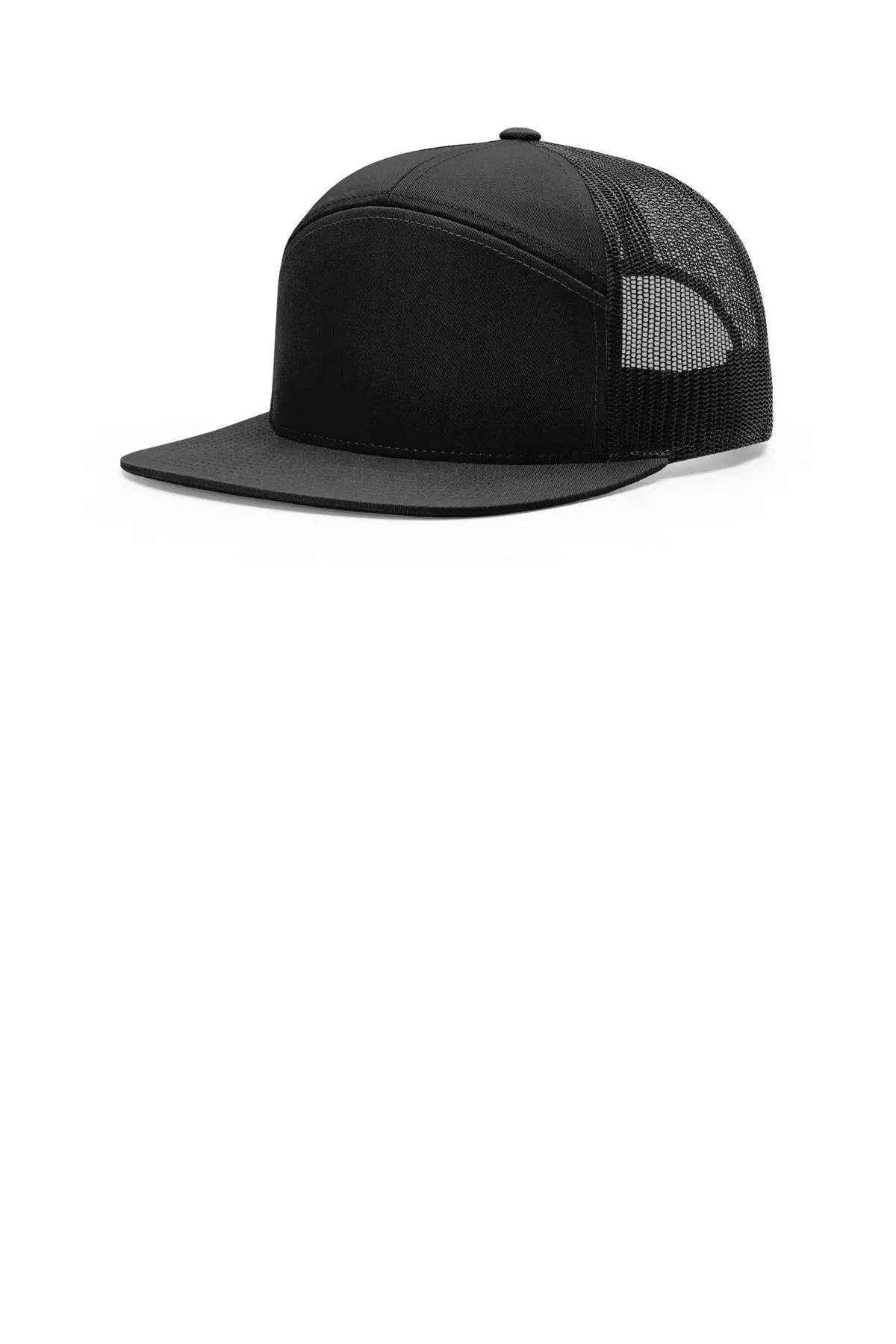 Custom Embroidery or DTF Print - Richardson 7-Panel Trucker 168