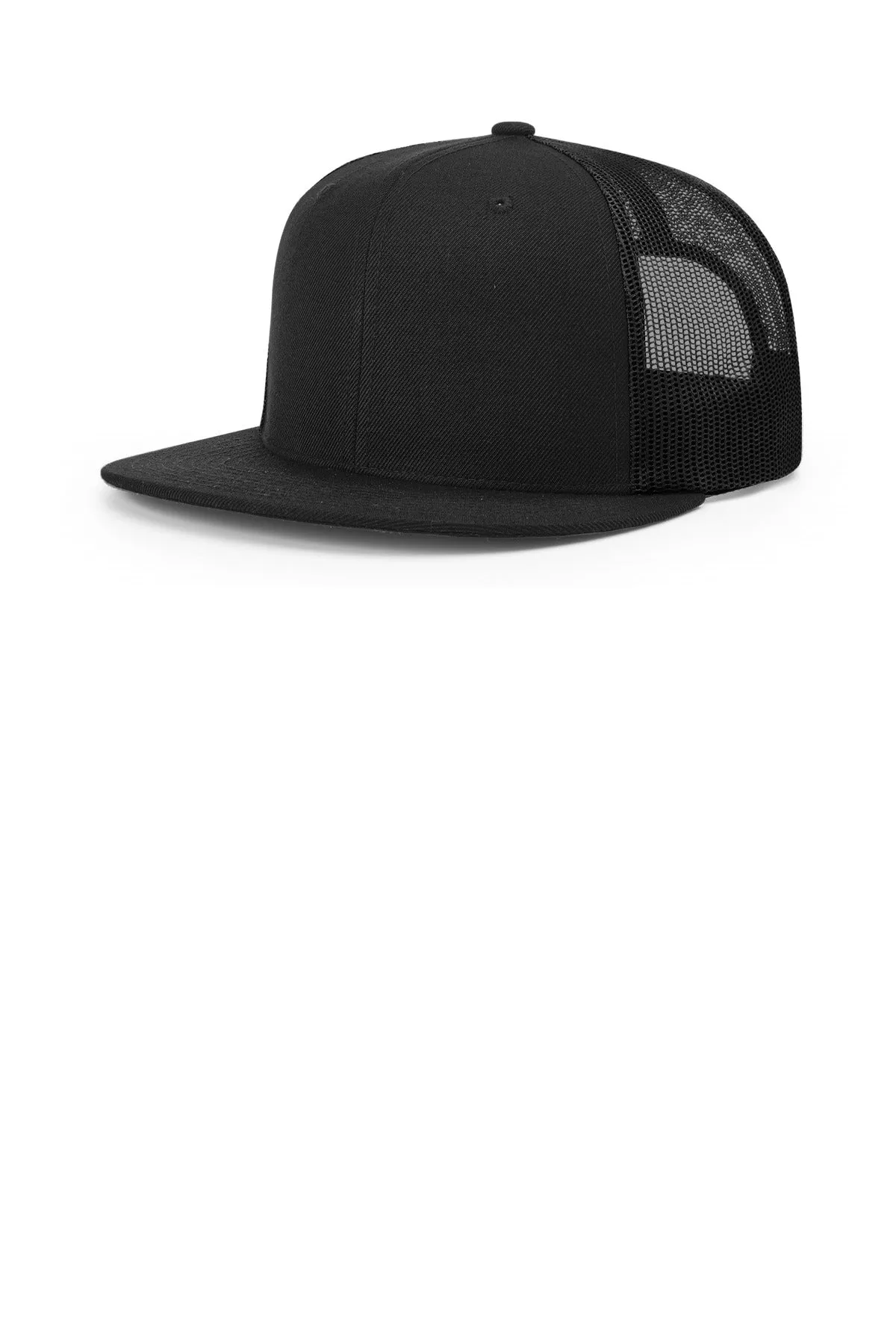 Custom Embroidery or DTF Print - Richardson Acrylic-Wool Blend Flatbill Trucker 511
