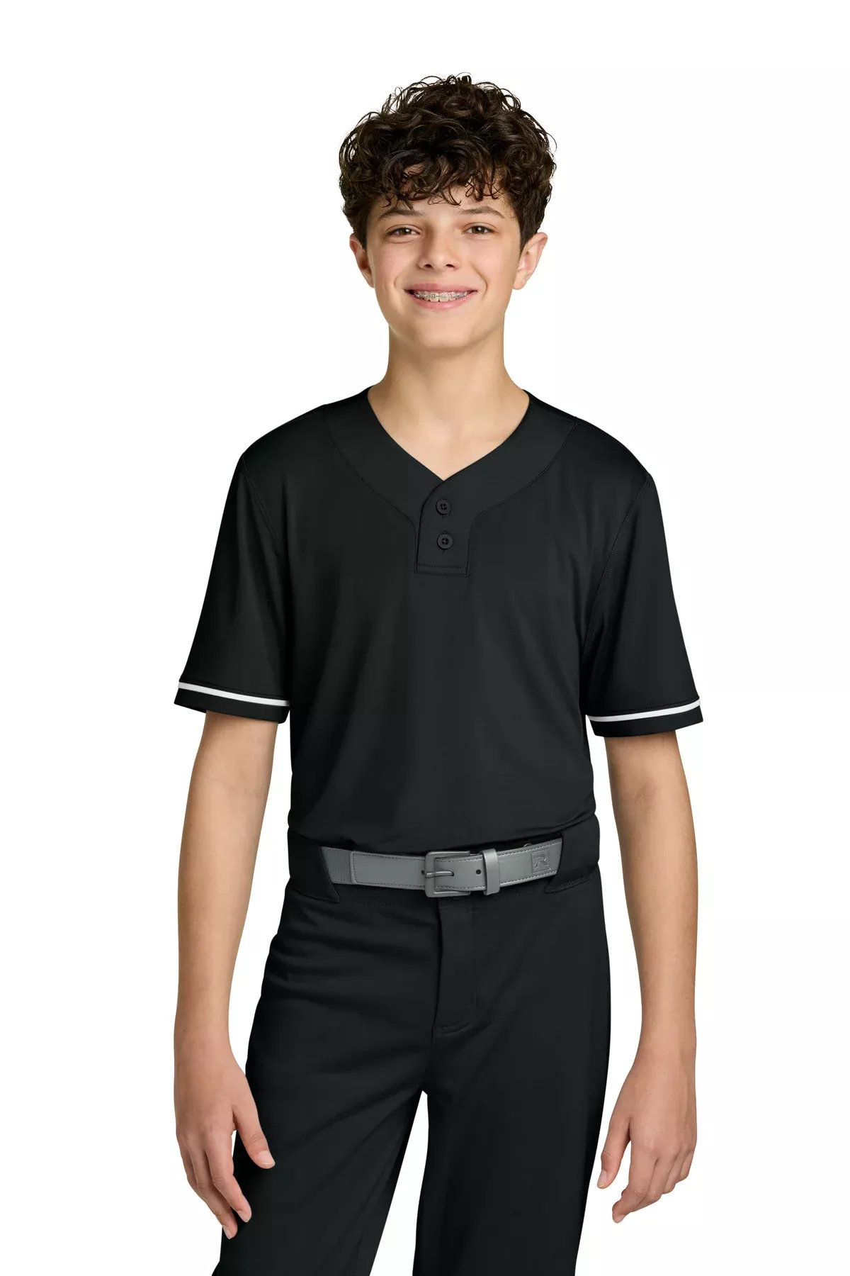 Custom Embroidery or DTF Print - Richardson Youth Select 2-Button Baseball Jersey RY7910