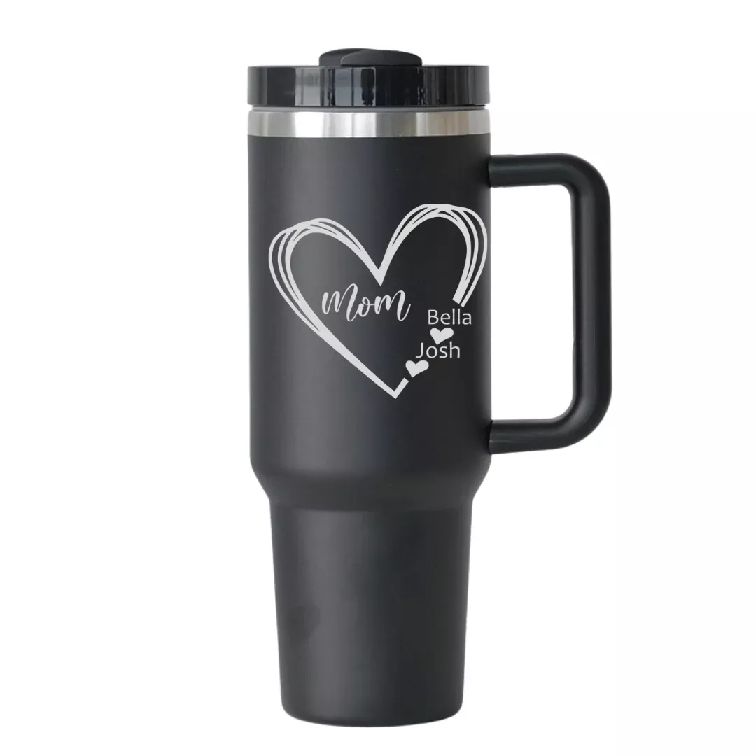 Custom Engraved Mom Insulated Tumbler