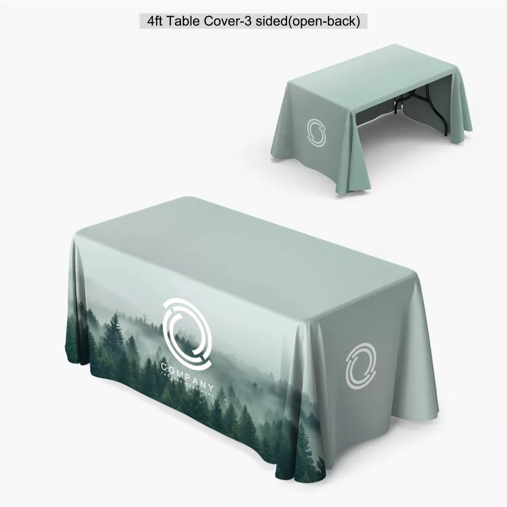 Custom Printed - 4ft Table Cloth