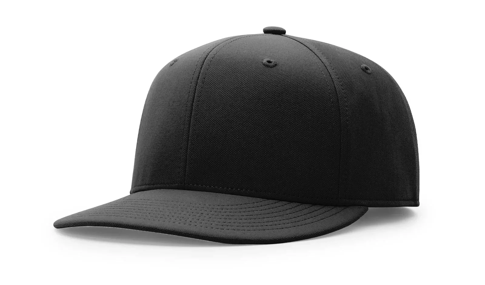 Customized Richardson 675 Score R-Flex Snapback Hat - Black / SM