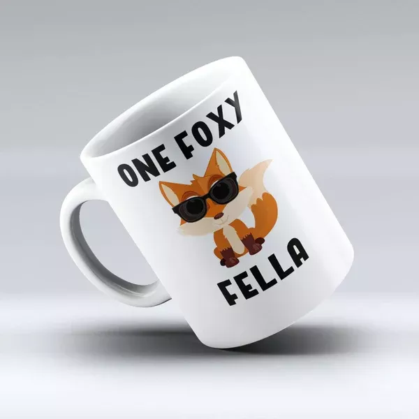 Cute Fox Coffee Mug - One Foxy Fella Coffee Mug | 150TEES