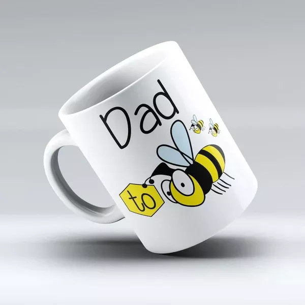 Dad to Bee - Cute Coffee Mug - New Dad Coffee Mug - 150tees