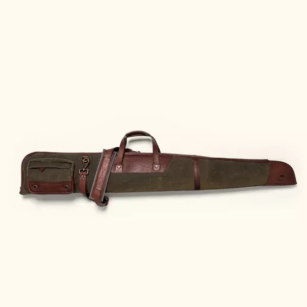 Dakota Waxed Canvas Shotgun Case
