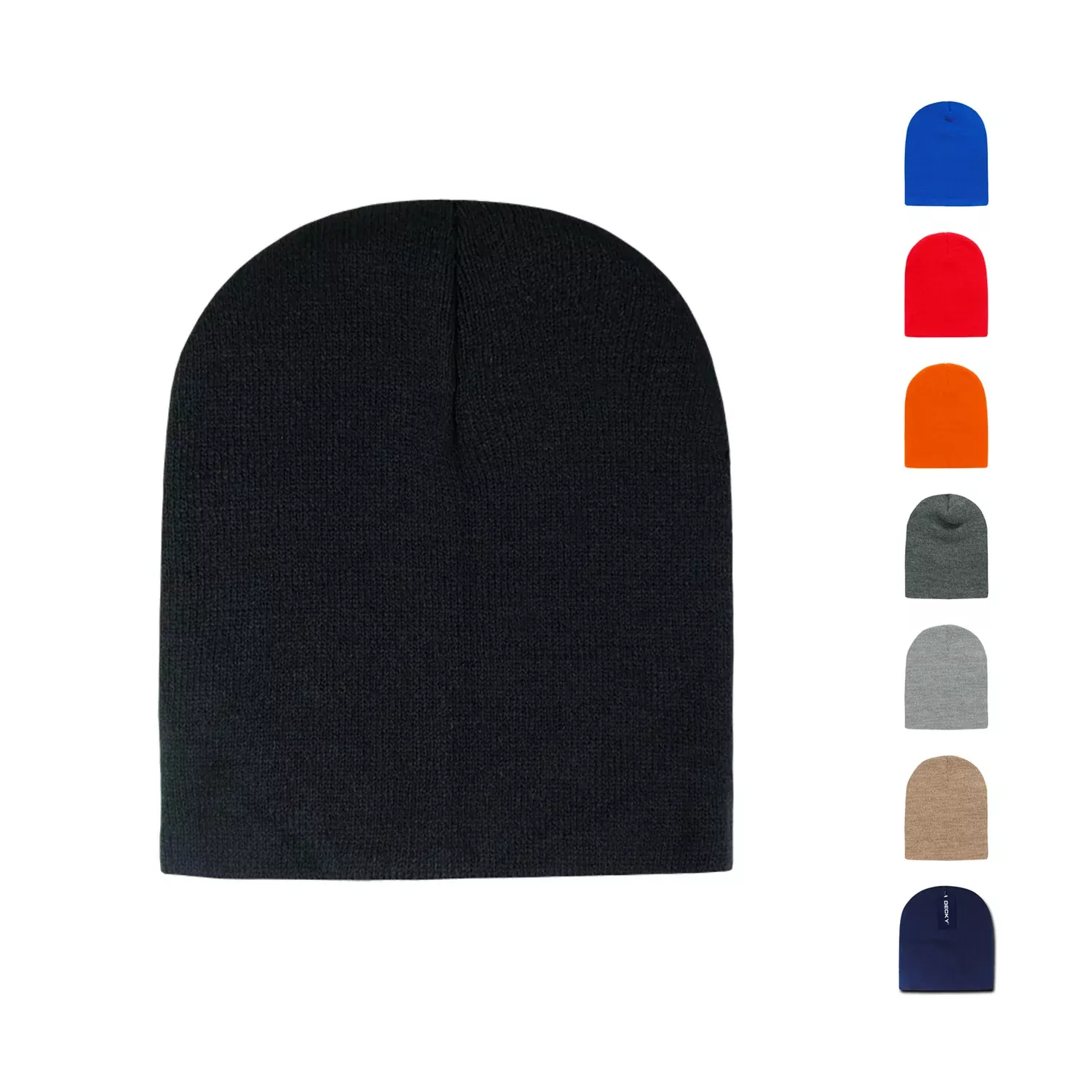 Decky 187 Short Knit Beanies Ski Skull Winter Warm Hats Caps Blank