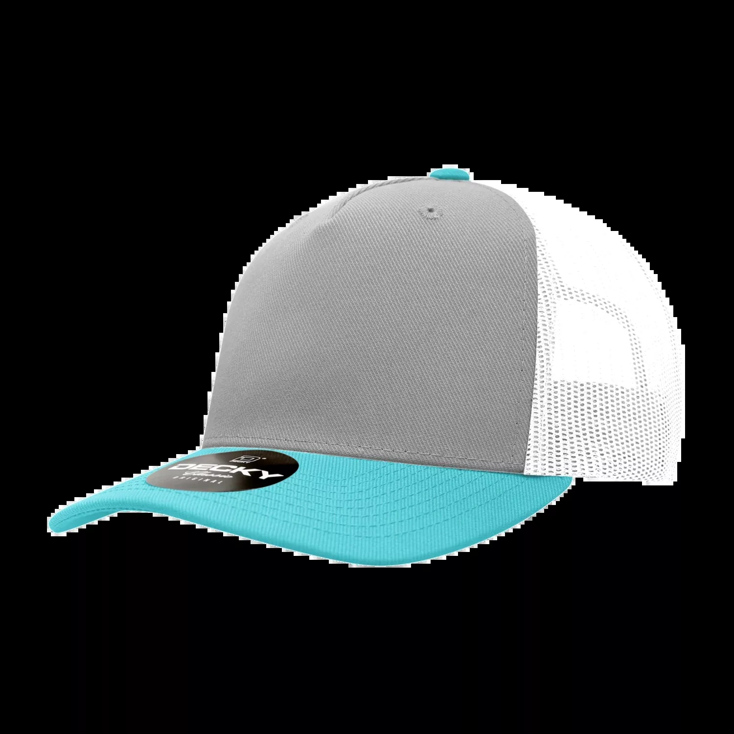 Decky 6039 5 Panel Mid Profile Structured Acrylic/Polyester Trucker Hat