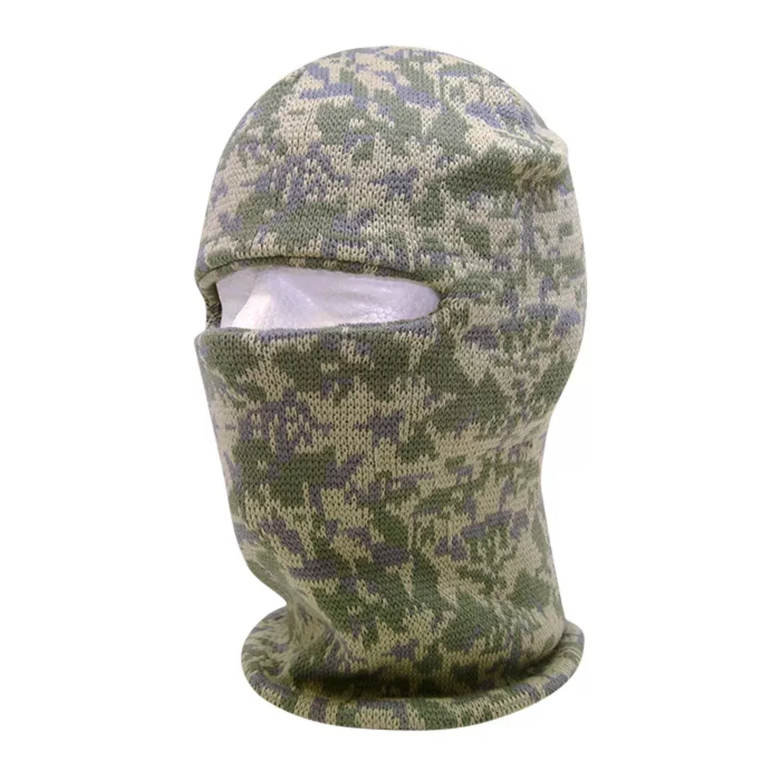 Decky 8033 Camo 1 Hole Ski Face Mask Beanies Winter Snow Tactical Balaclava