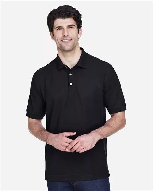 Devon & Jones D100 Pima Piqué Polo With Custom Embroidery