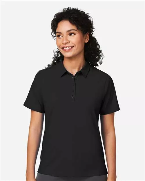Devon & Jones DG120W Women's Raleigh Stretch Polo With Custom Embroidery