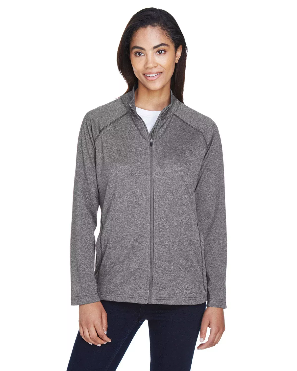 Devon & Jones DG420W Ladies' Stretch Tech-Shell™ Compass Full-Zip