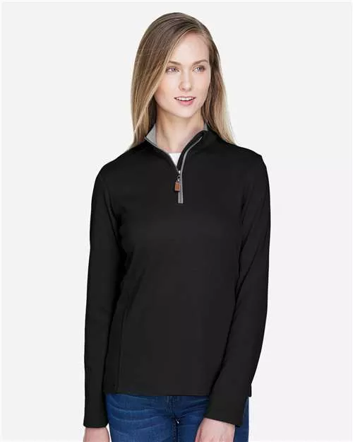 Devon & Jones DG479W Women's DRYTEC20™ Performance Quarter-Zip Pullover With Custom Embroidery