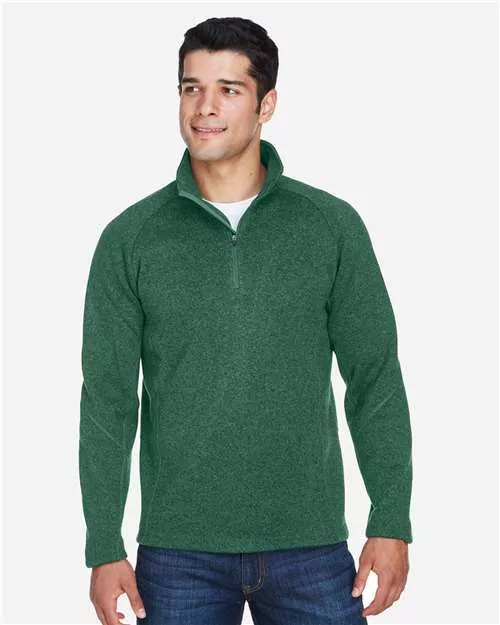 Devon & Jones DG792 Bristol Sweater Fleece Quarter-Zip Pullover