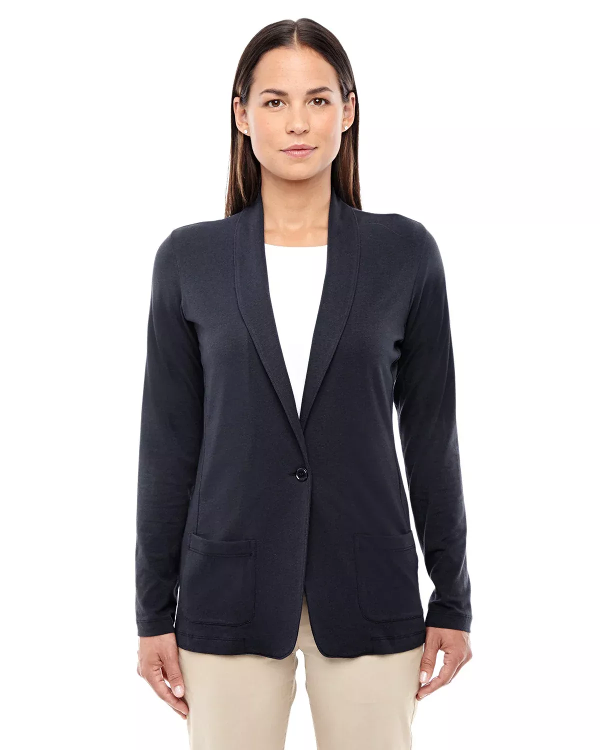 Devon & Jones DP462W Ladies' Perfect Fit Shawl Collar Cardigan
