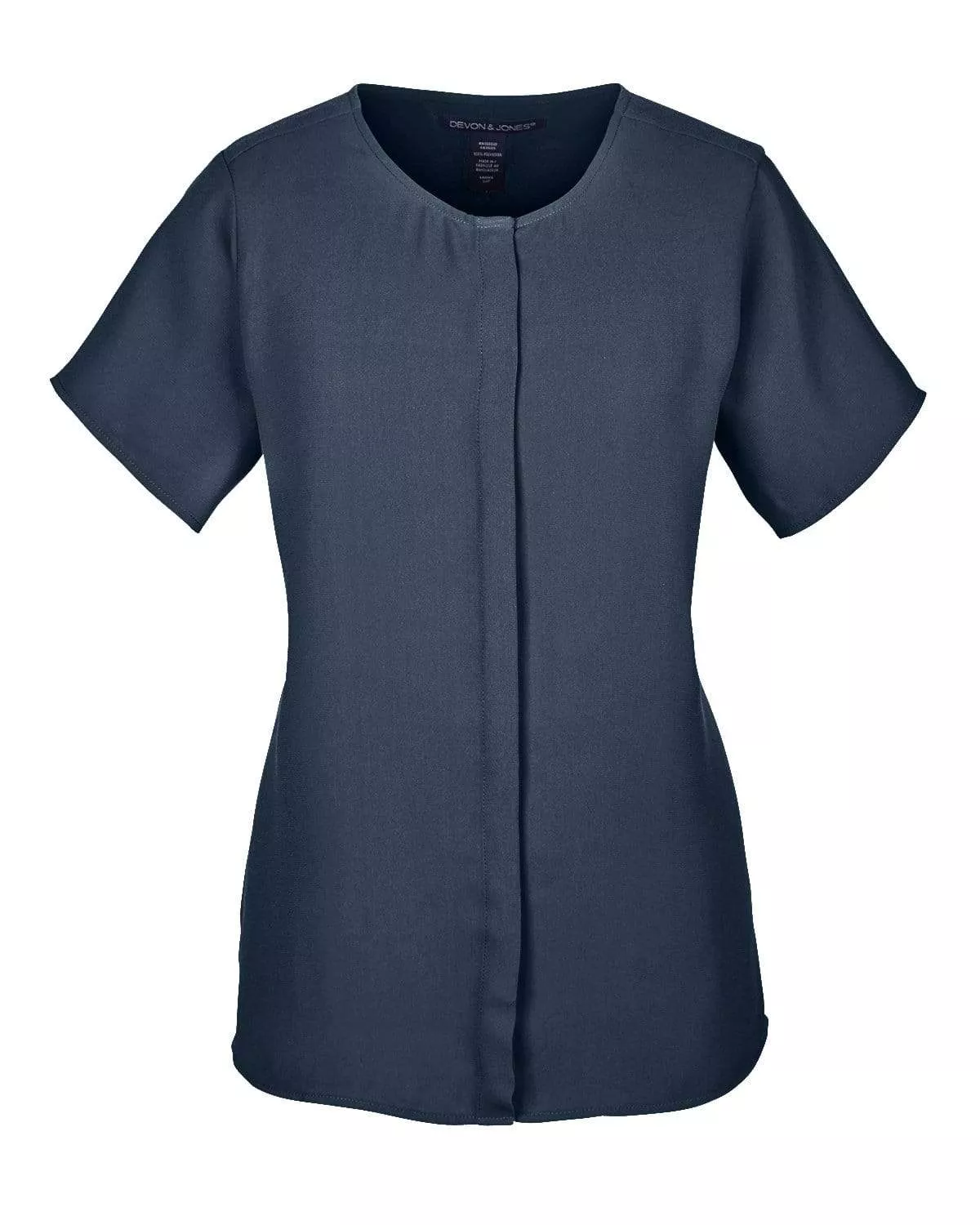 Devon & Jones - Women's Perfect Fit™ Short Sleeve Crepe Blouse